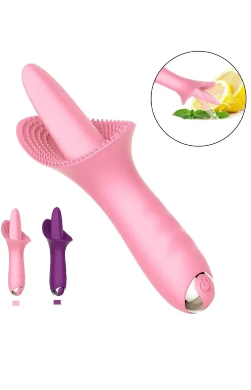 Вибратор язык с режимами Lick Dildo Vibrators for Women