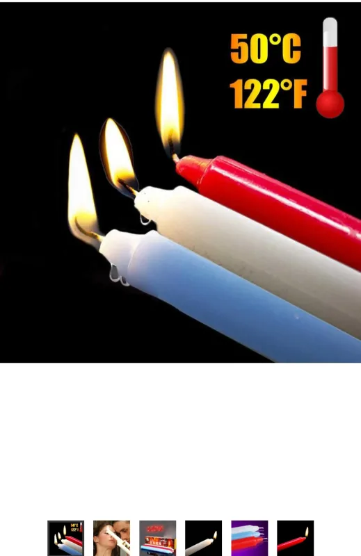 Свічки БДСМ - 3 штуки набір