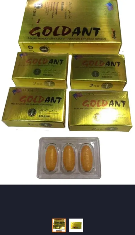 Препарат для потенції Золота Мураха / Golden Ant (12 таблеток)