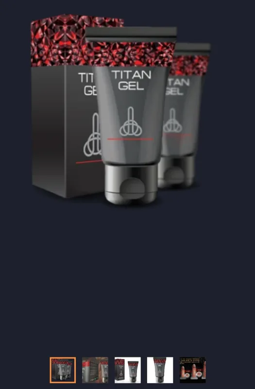 Титан Titan - гель для збільшення члена