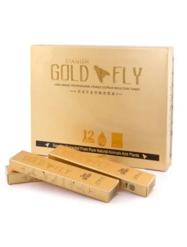 Збуджувальні краплі для жінок Шпанська мушка / Spanish Gold Fly (12 шт. в упаковці, краплі)