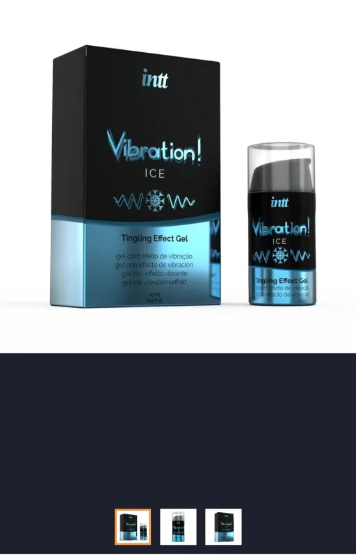 Рідкий вібратор Intt Vibration Ice (15 мл)