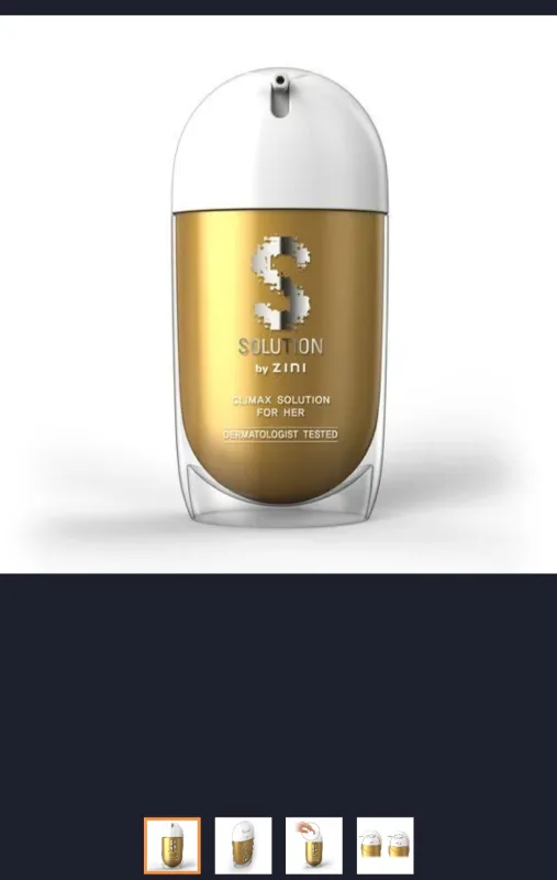Збудливий крем для жінок Zini Solution - Climax For Her, 35 мл