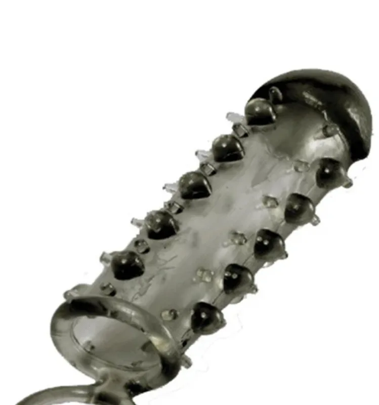 Насадка з кільцем Samurai Penis Sleeve Black, 14,5х4 см.