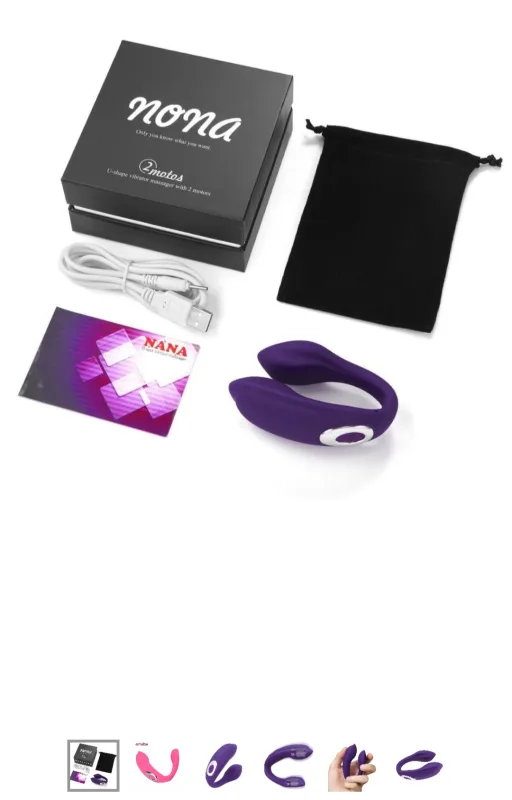 Гнучкий бездротовий вібратор We-Vibe Double motor