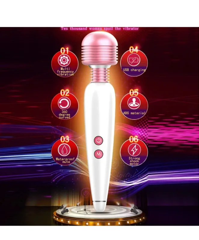 Вібратор 12 Speeds USB Charging Magic