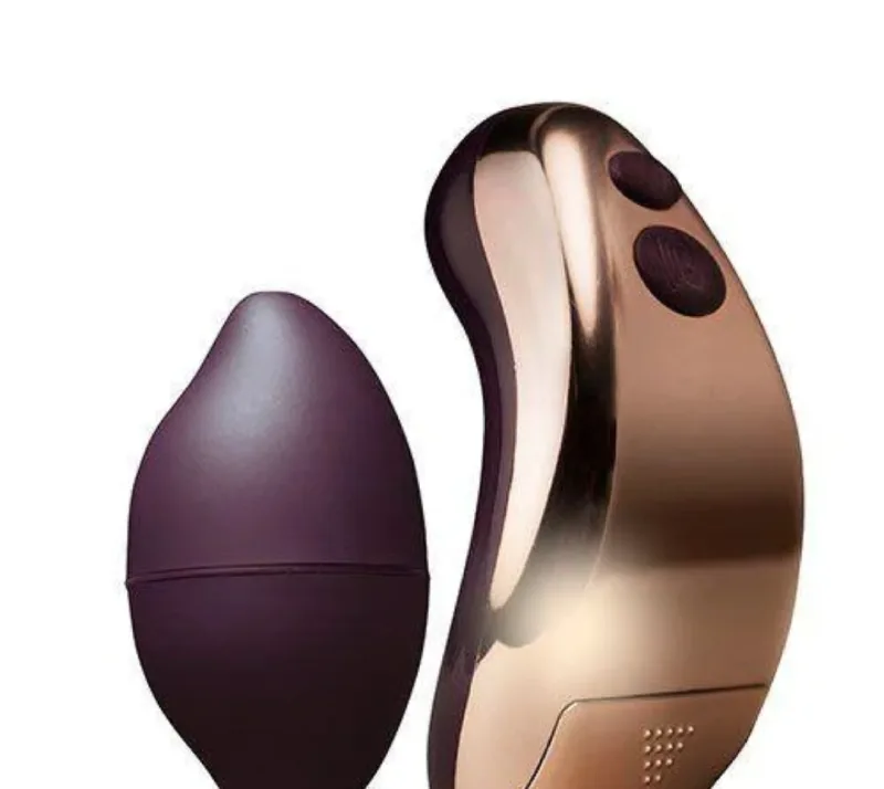 Віброяйце Rocks Off Ro-Duet Rose Gold, 7,5х4 см