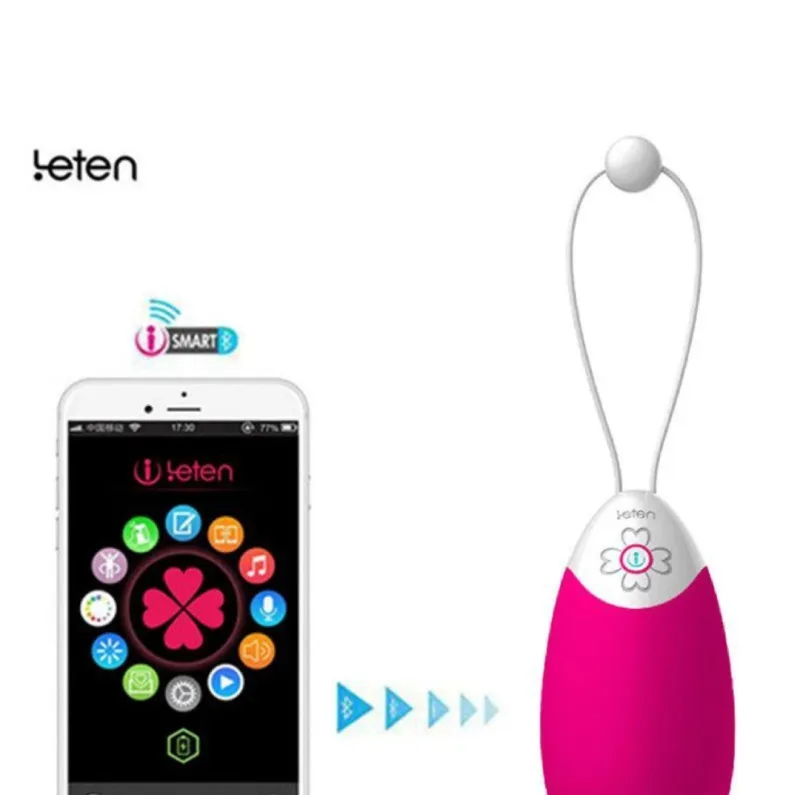 Бездротове віброяйце Leten Coco, 8х4 см