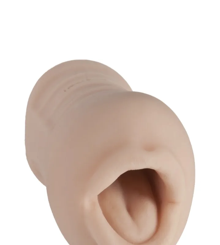 Мастурбатор-ротик Doc Johnson Sasha Grey - Ultraskyn Deep Throat Pocket Pal, 15х7 см.