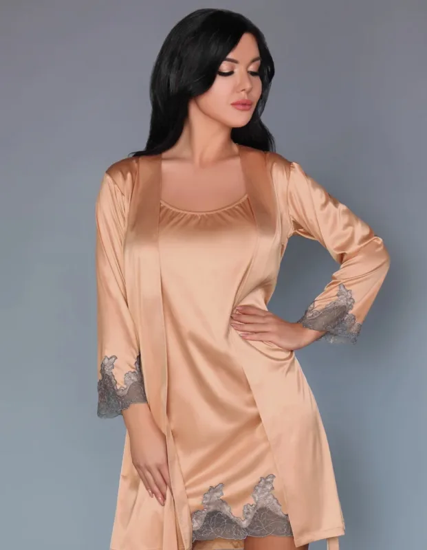 Пеньюар та сорочка Livia Corsetti Sancha, S/M, L/XL