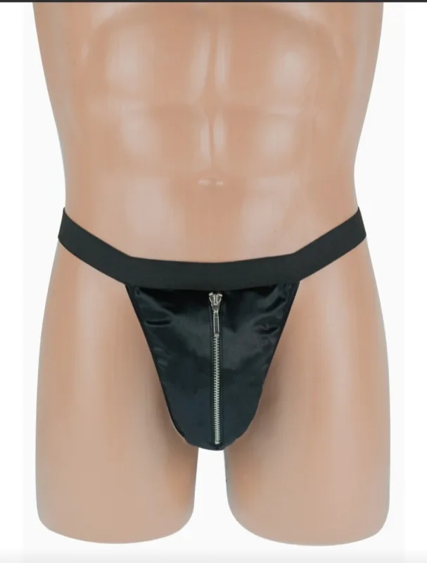Чорні стринги Thong чоловічі S.M.L