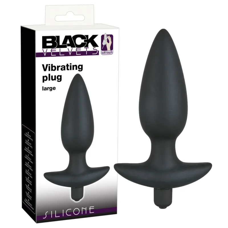 Анальна пробка - Black Velvet Large