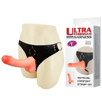Жіночий страпон - Strap-On, PU Strap, PVC Dildo