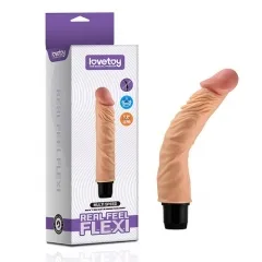 Реалистичный вибратор - Reel Feel Flexi Vibrator Flesh