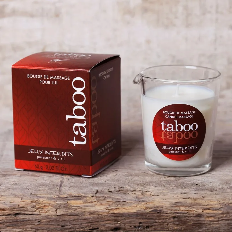 Масажна свічка - TABOO Jeux Interdits, 60 г