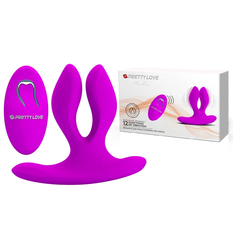 Hi-tech вібратор - Pretty Love Double Stimulator Pink