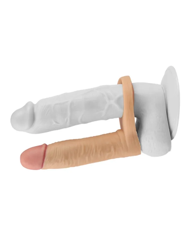 Насадка для подвійного проникнення - The Ultra Soft Double Flesh 5.8"