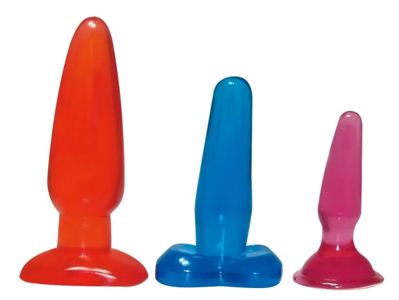 Набір анальних пробок - Jelly Jammers Set