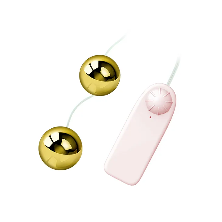 Вагінальні кульки - Golden Balls, Two Vibrators