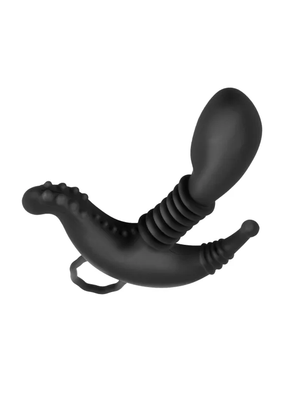 Масажер простати - Anal Fantasy Collection Beginner's Prostate Stimulator, чорний