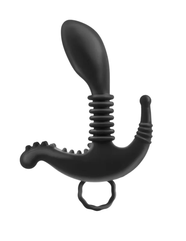 Масажер простати - Anal Fantasy Collection Beginner's Prostate Stimulator, чорний