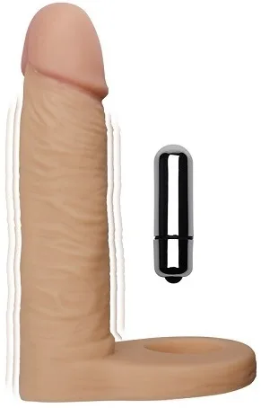 Насадка для подвійного проникнення - The Ultra Soft Double Vibrating 5.8"