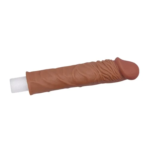 Насадка на пеніс - Pleasure X-Tender Penis Sleeve Brown