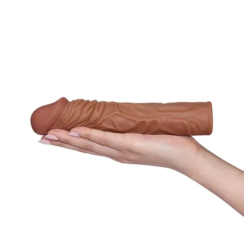 Насадка на пеніс - Pleasure X-Tender Penis Sleeve Brown