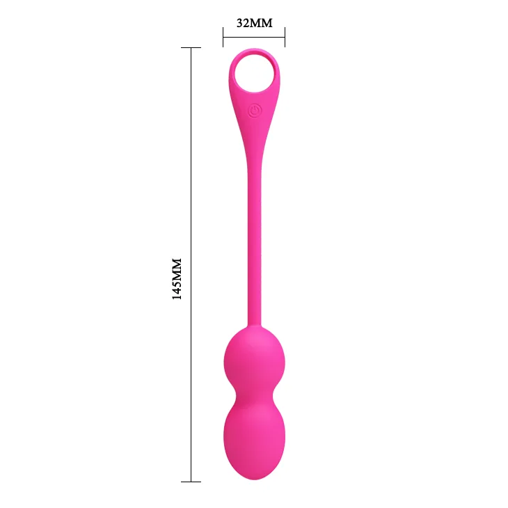 Смарт Вагінальні кульки - Pretty Love Elvira Phone control vibro balls Pink