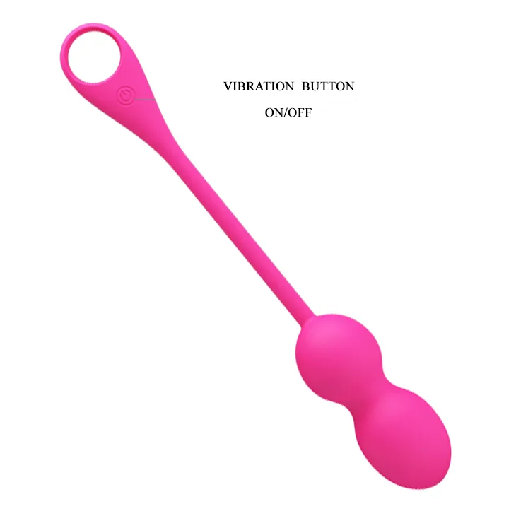 Смарт Вагінальні кульки - Pretty Love Elvira Phone control vibro balls Pink