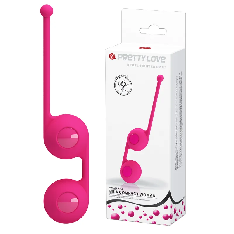 Вагінальні кульки - Pretty Love Kegel Tighten Up Balls III Pink