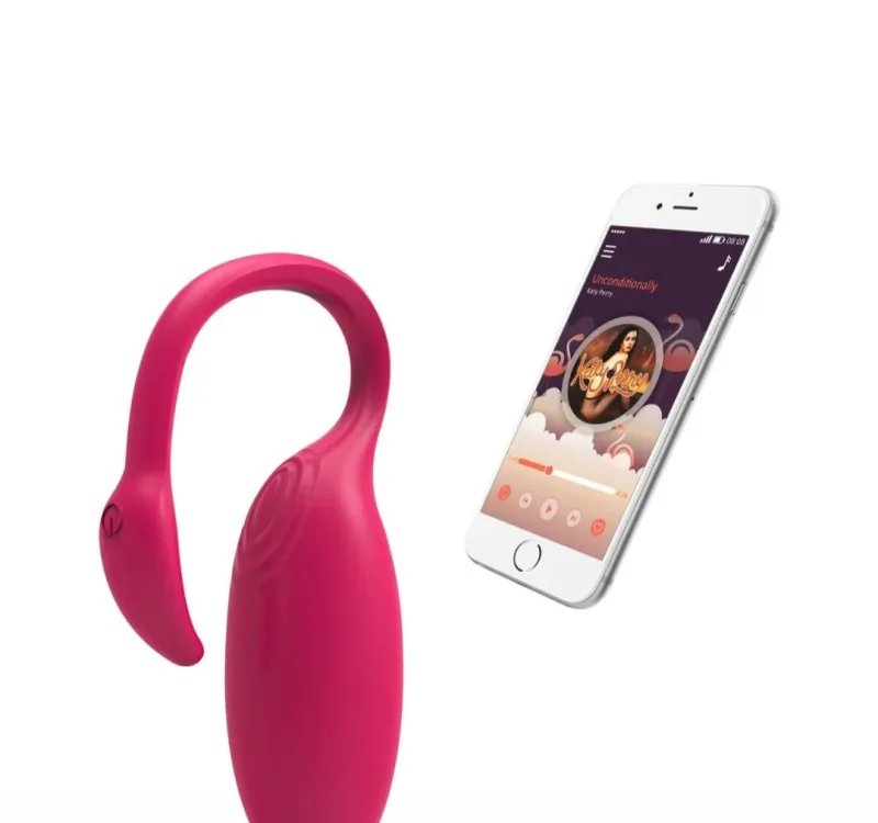 Смарт-віброяйце Magic Motion Flamingo, 7х3 см (Відеоогляд)