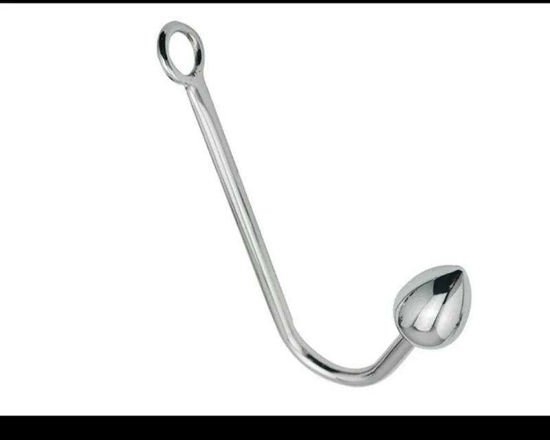 Анальний гак із насадкою краплеподібної форми 7 см х 2,65 см
