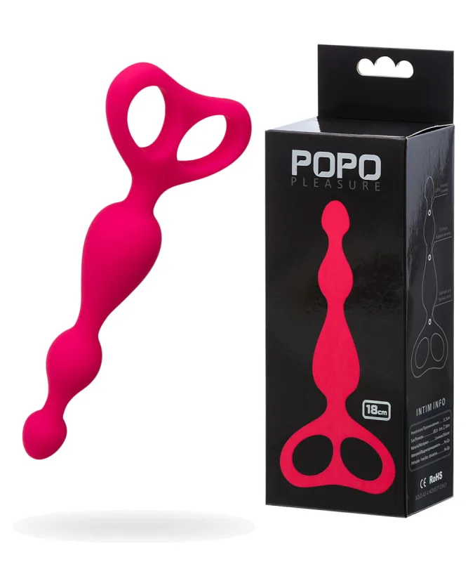 Анальна пробка Toyfa Popo Pleasure