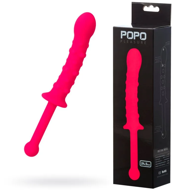 Фалоімітатор двосторонній Toyfa POPO Pleasure