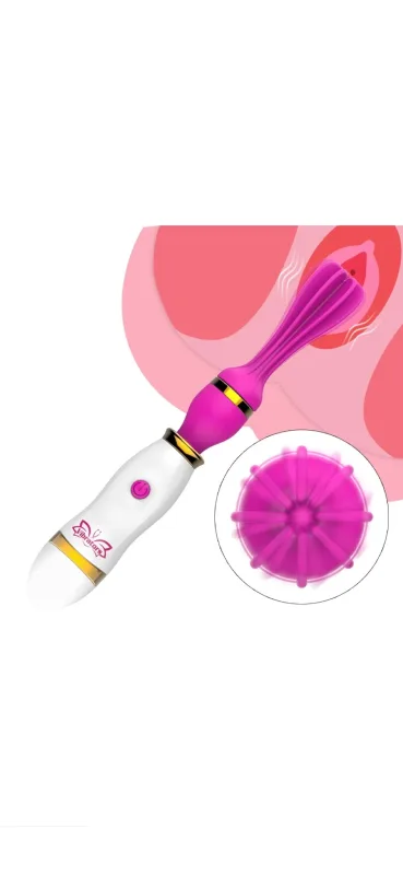 Вібратор Язичок Sex Licking Tongue Vibrating