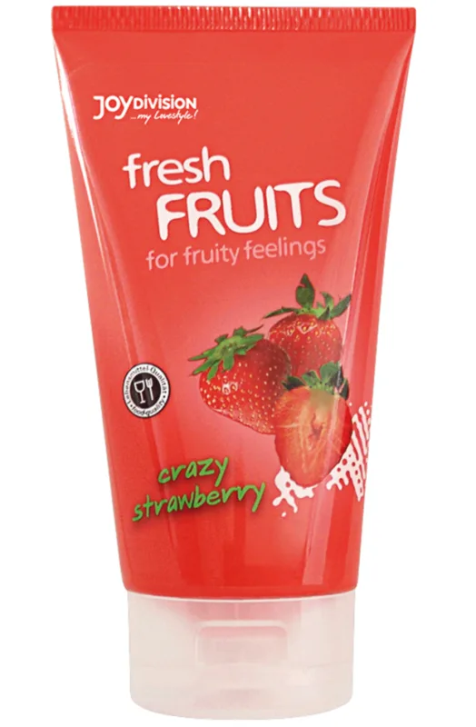 Лубрикант - Fresh Fruits Crazy Strawberry, 150 мл