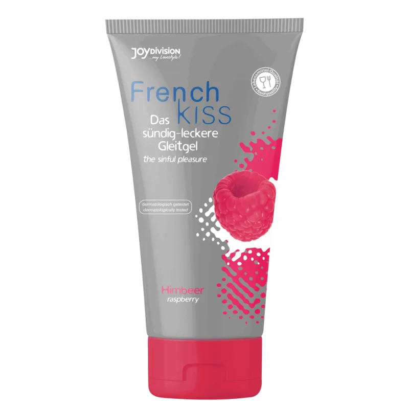 Їстівний лубрикант - Frenchkiss Raspberry (малина), 75 мл