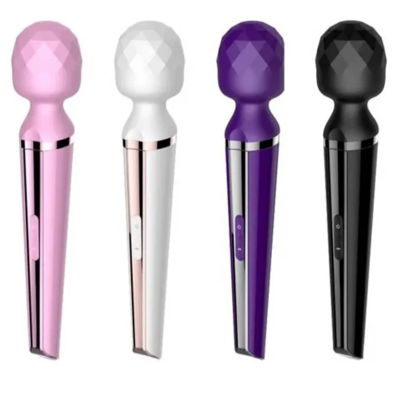 Вібромасажер на акумуляторі MIC-Wand вібратор із USB зарядкою