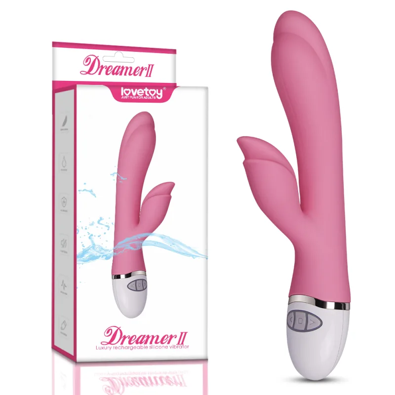 Hi-tech вибратор - Dreamer II Rechargeable Vibrator Pink