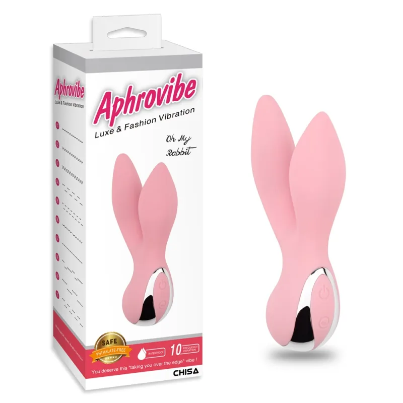 Вибратор - Aphrovibe Light Pink Oh My Rabbit