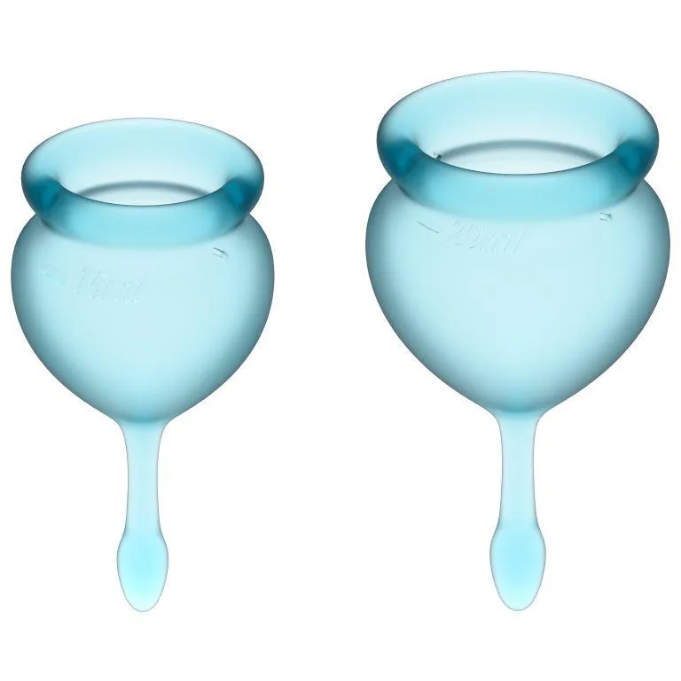 Менструальні чаші - Satisfyer Feel Good Llight Blue