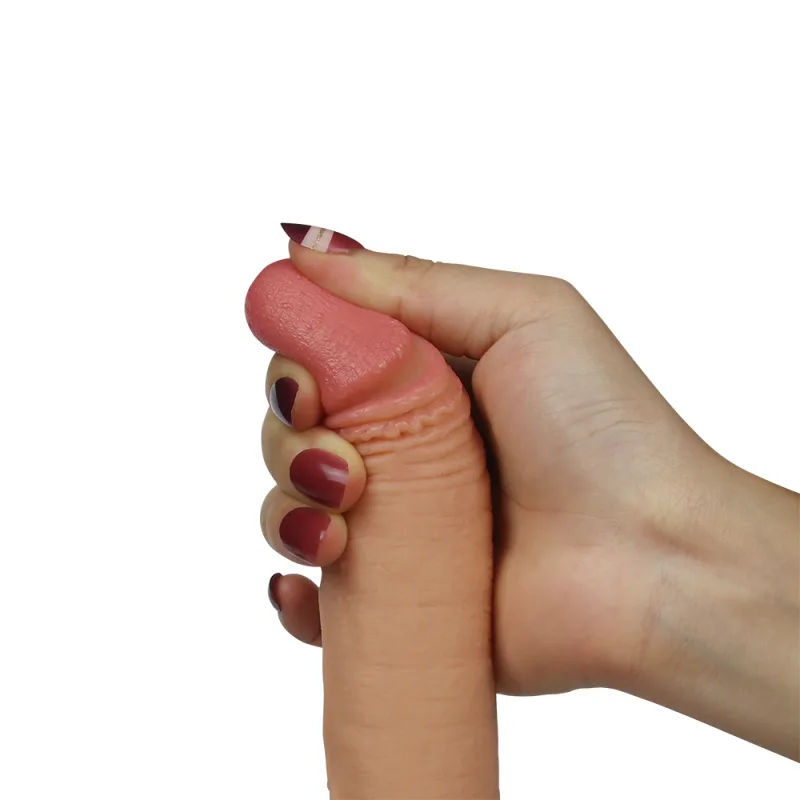 Фалоімітатор - 7" Dual-Layered Silicone Cock Flesh