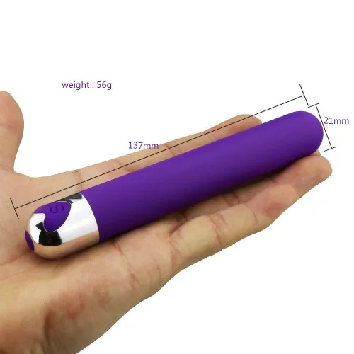 Потужний вібратор LONG BULLET USB