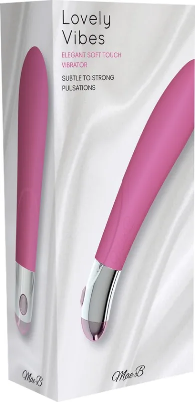Вибратор - Lovely Vibes Elegant Soft Touch Vibrator Pink