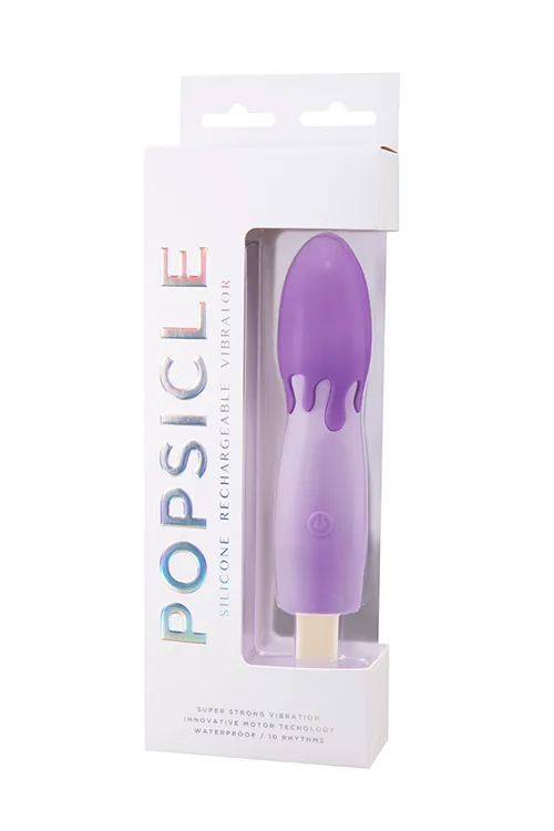 Вібратор - Popsicle Rechargeable Vibe Purple