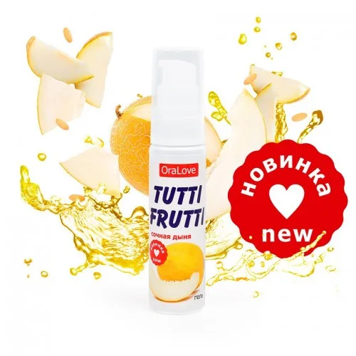 Їстівний Гель TUTTI-FRUTTI СОКОВИТА ДИНЯ 30 г