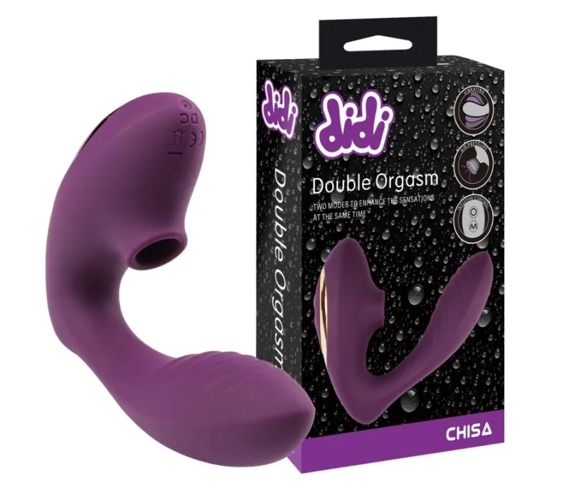 Вакуумний вібратор - Didi Double Orgasm