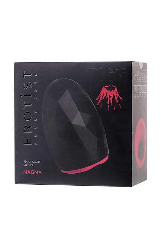 Акумуляторний мастурбатор Erotist Magma з підігрівом