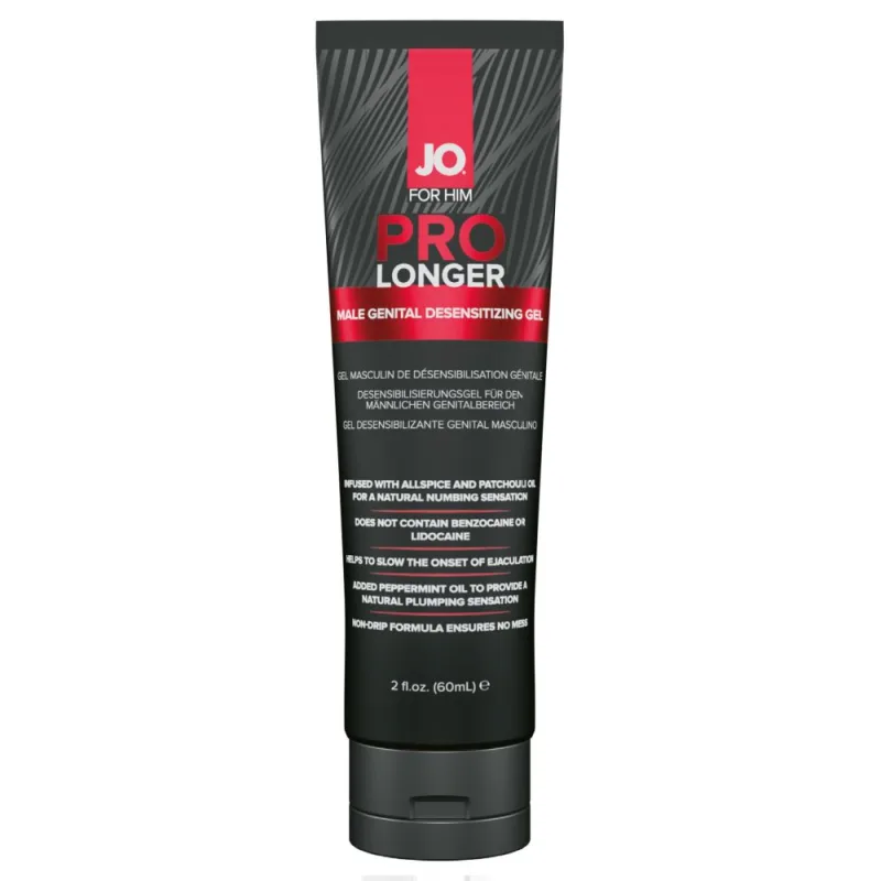 Пролонгер гель System JO Prolonger Gel (60 мл) з олією перцевої м’яти, гвоздичного перцю і пачулі